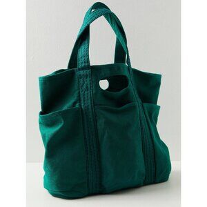 🆕 FREE PEOPLE Caravan Canvas Tote / Enchanted Forest